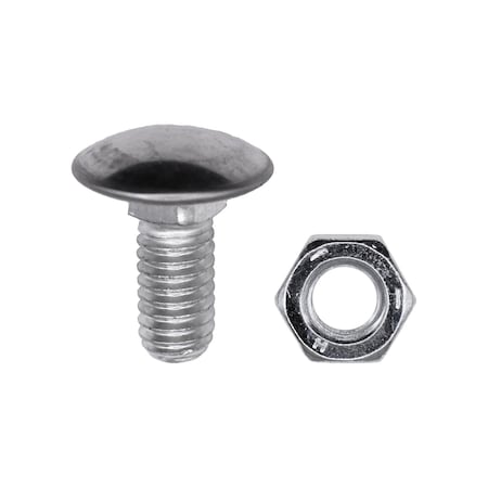 Auveco Bumper Bolt And Nut 5/16in-18 x 3/4in, 25PK 9854
