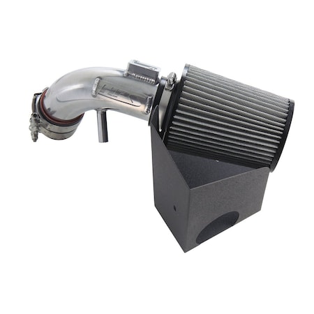 Hps Performance Air Intake Kit with Heat Shield, Polished,  827-694P