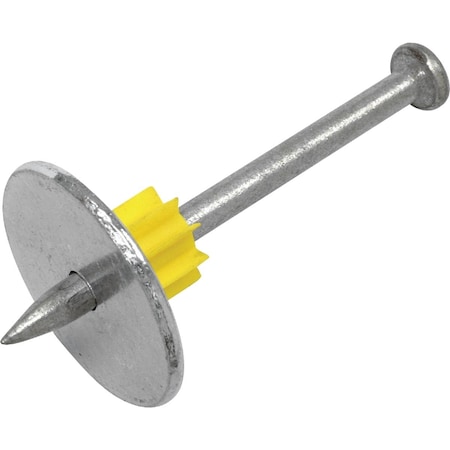Simpson Strong-Tie PDPAWL.157-in.x2-7/8-in. Powder-Actuated Pin w/ 1-in. Washer, 100-Qty PDPAWL-287