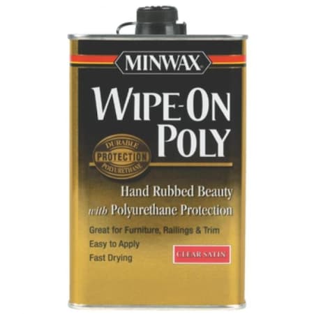 Minwax Co POLY WIPE-ON SATIN QT 60910
