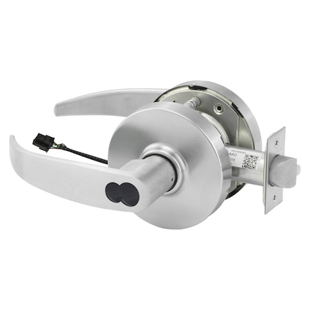 Sargent Grade 1 Electrified Cyl Lock, P Lever, L Rose, LFIC Prep, Disposable Core, Satin Chrome 60RX-10XG71 LP 26D