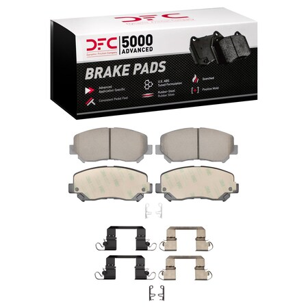 Dfc 5000 Advanced Disc Brake Pad Set,  1551-1640-01