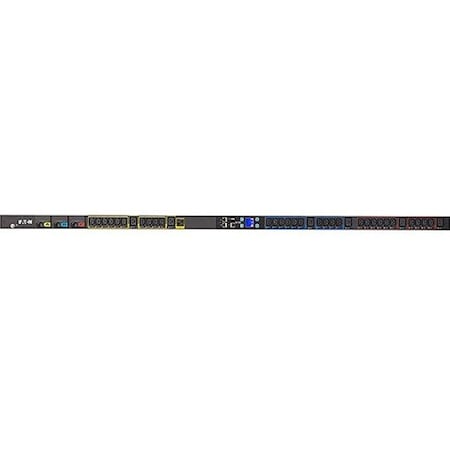Eaton METERED INPUT RACK PDU, 0U, L14-30P INPUT, 5.76 KW MAX, 120/240V, 24A, 10 EMI200-10