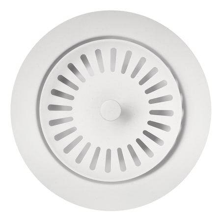 Blanco Color-Coordinated Metal Waste Flange, White 240328