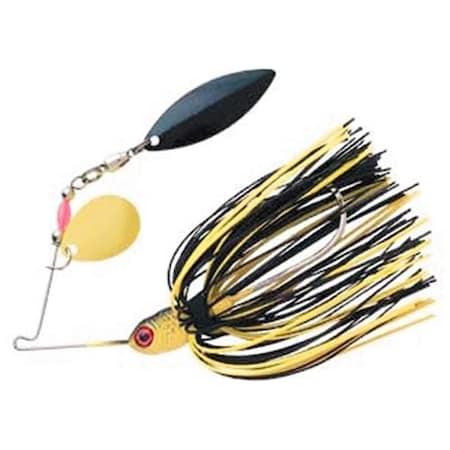 Pradco Lures Booyah Pond Magic Spinner bait, 0.19 oz. - Colorado-Willow Grasshopper BYPM36-655