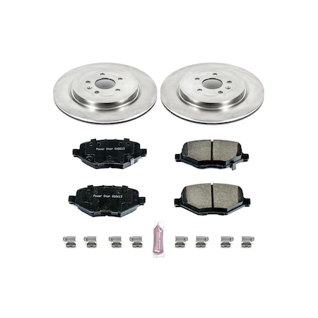 Powerstop REAR DAILY DRIVER BRAKE KIT KOE6376
