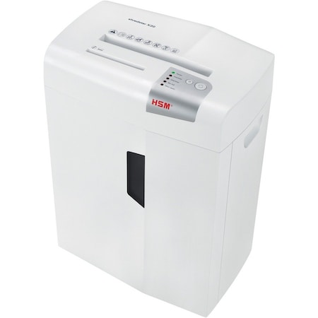 Hsm Shredder, Cross-cut, Anti-Jam, 20-Sht Cap, White HSM1051123