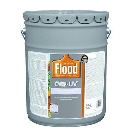 Flood FLD520-05 Wood Finish, Liquid, Cedar, 5 gal FLD520-5