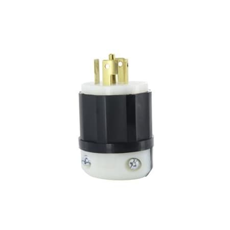 Leviton Industrial Grade Plug 20/10 Amp, 250 Volt/600 Volt 3521-C