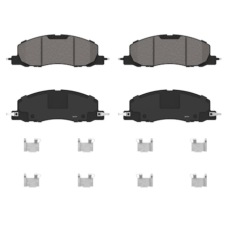 Wagner Brake QuickStop Front Disc Brake Pad Set Ceramic,  ZD2230