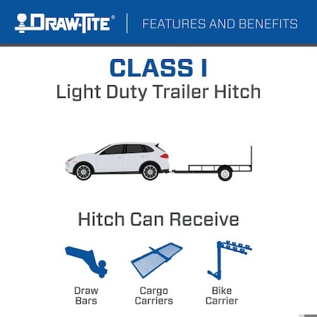 Draw-Tite 00-07 FOCUS CLS I HITCH ONLY(WITHOUT BALL MOUNT) 24692