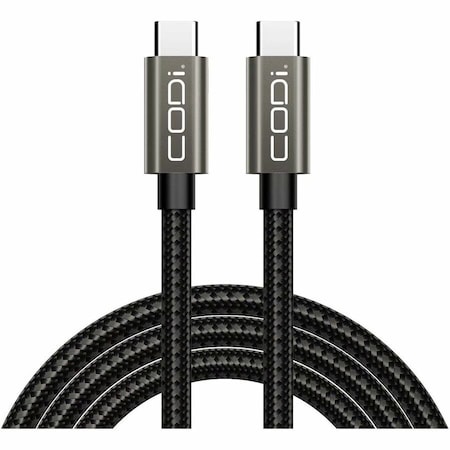 Codi 3ft Braided Nylon USB-C to USB-C Charge & Sync Cable A01101
