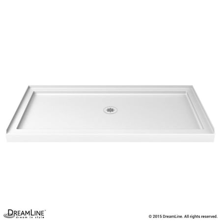 Dreamline 32 x 54 in. SlimLine Single Threshold Shower Base - White DLT-1132540