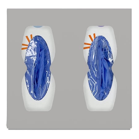 Origin Dispensing Solutions Glove Dispenser-Double-Divided-ABS-Beige GL21X02BG