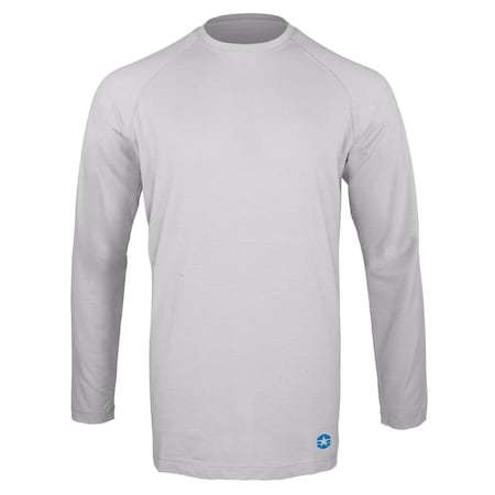 Propper FR Baselayer Long Sleeve Tee, Ash, 2XL Long F5393
