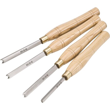 Shop Fox Beading Lathe Chisel Set, 4 pc. D3781