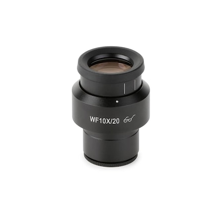 Amscope Focusable Extreme Widefield 10X Microscope Eyepiece w/ Reticle (30mm) EP10X30FR