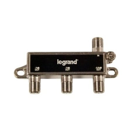 Pass & Seymour On-Q 3-Way Digital Cable Splitter w/ Coax Network Support VM2203V1