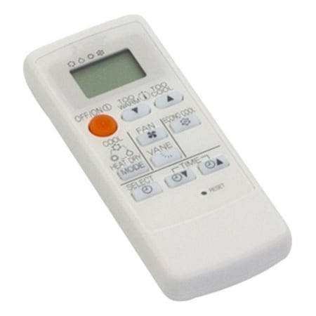 Mitsubishi Electric Handheld Remote Control, 5/8 in H, White E22P88426