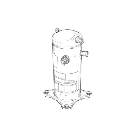Nordyne 208/230v1ph R410a Compressor 1049467R