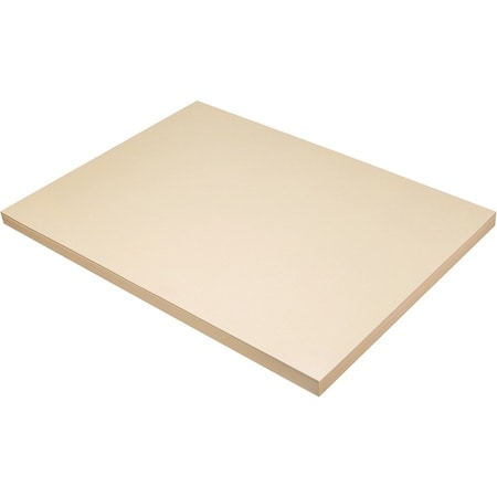 Pacon Medium Weight Tagboard, Manila, 18" x 24", PK100 P5190