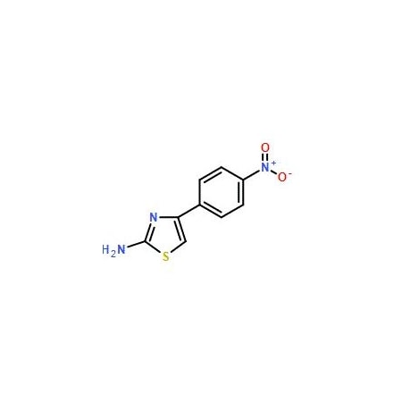 Ak Scientific 2-Amino-4-(4-nitrophenyl)thiazole (10g), CAS 2104-09-8 V4303-10g