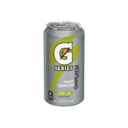 Gatorade G Series 02 Perform Thirst Quencher Ready-to-Drink Can, 11.6 fl oz, Lemon-Lime, 24PK 308-00901