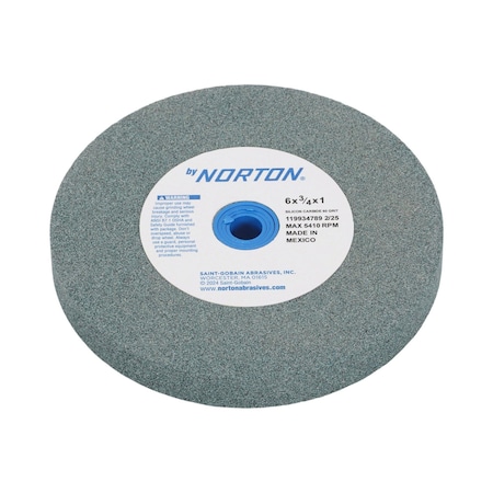 Zoro Select Grinding Wheel, T1, 6x3/4x1, SC, 60 G 66253440325