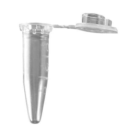 Zoro Select Microcentrifuge Tube, 0.41 in Dia, PK1000 C2050