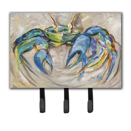 Carolines Treasures Blue Crab Leash and Key Holder JMK1089TH68