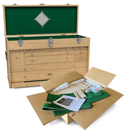 Gerstner Quartersawn White Oak 26" Tool Chest DIY Kit 2609-KIT-WO