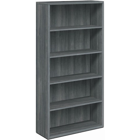 The Hon Co 36 x 13.1 x 71 in. 10500 Series Sterling Ash Laminate Bookcase HON105535LS1