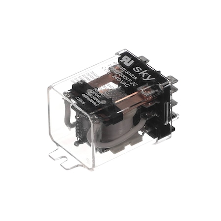 Hillphoenix Fan Relay, R1, DPDT, 240V Coil, Side Mount P084234E