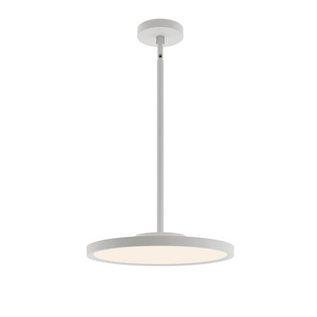 Afx Edge Round - LED Pendant - 16in W - 120-277V - Satin Nickel EGRP16LAJUDSN