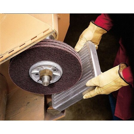 Scotch-Brite Fiber Disc, 12x1-1/4, Med, PK25 61500137783