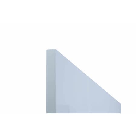 Cambridge Radiance 24 in. W x 90 in. H Slab Pantry Cabinet End Panel in White Gloss TEP94-WG