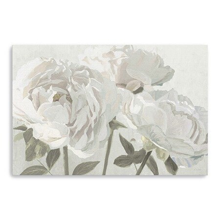 Homeroots Neutral Flowers In Bloom Unframed Print Wall Art 399050