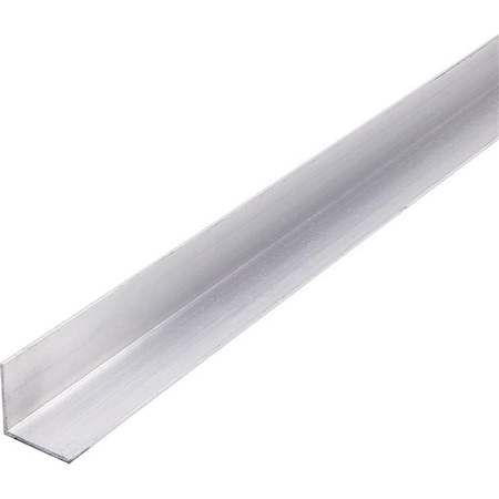 Powerhouse 4 ft. Aluminum Angled Stock - 1 x 1 x 0.18 in. PO3617363