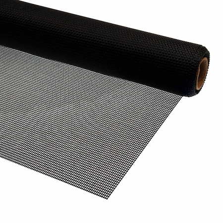 Prime-Line Screen Mesh Roll Extra Heavy Duty Pet Resistant 48 x 84 in. Black (1 Roll) P 88748