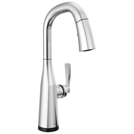 Delta Stryke: Single Handle Pull Down Bar/Prep Faucet With Touch 2O Technology 9976T-PR-DST