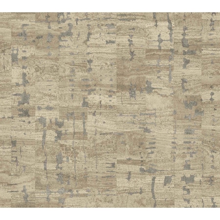 York Wallcoverings Pop The Cork Taupe Wallpaper GN2651