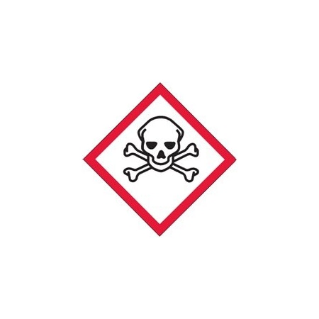 Bubblefast 2 x 2'' Pictogram - Skull and Crossbones Labels BFDL4248