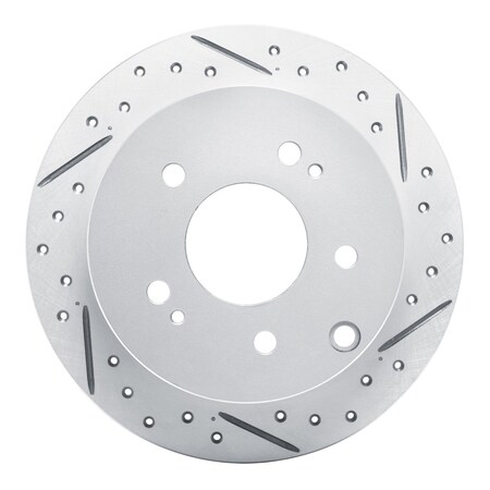 Dynamic Friction Co DFC Geoperformance Rotor - Drilled and Slotted 830-72038R