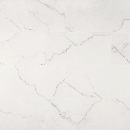 Ackland Sample Beldale Gravelle Polished Porcelain Marble Look Floor and Wall Tile AKNPTBELGRAV12X24P-SM