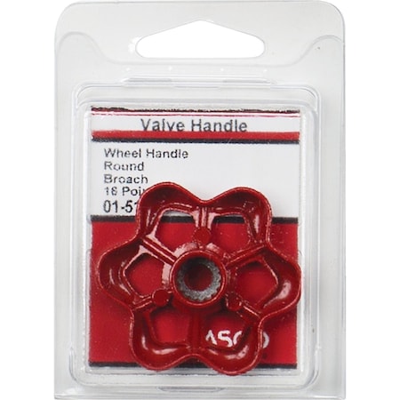 Westlake Pipe & Fittings Sillcock Round Handle for 16 Round Splined Stem 1/1/5105