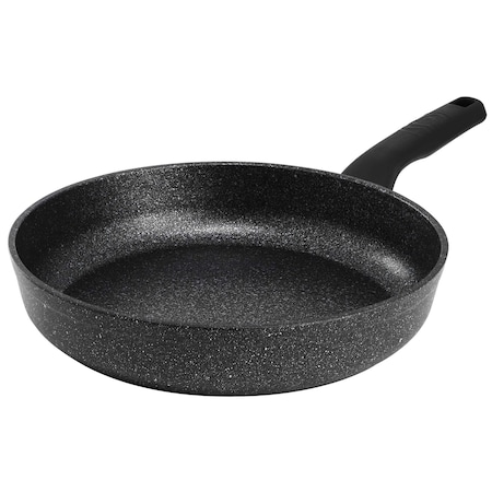 Korkmaz Ornella Nonstick 10 Inch Aluminum Frying Pan in Granite Black A1346