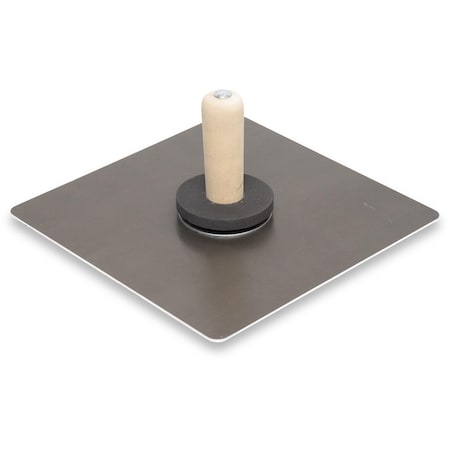 Marshalltown Magnesium Hawk, 12 x 12 in, Wood Handle, Drywall Hawk, Masonry Hawk 5209W