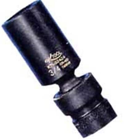 K-Tool International K Tool International .75in. Deep Flex Impact Socket 6 Point with .38in. Drive KTI32424