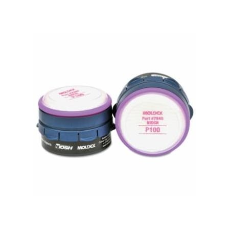 Moldex 7000 & 9000 Series Combo Stacked Cartridge/Filter, Organic Vapor, Gray/Fuchsia 507-7140