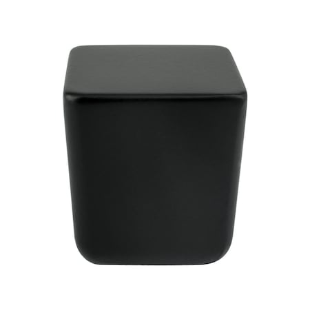 Berenson Hardware Mini Zinc Square Knob, Black - Large 1343-1055-C